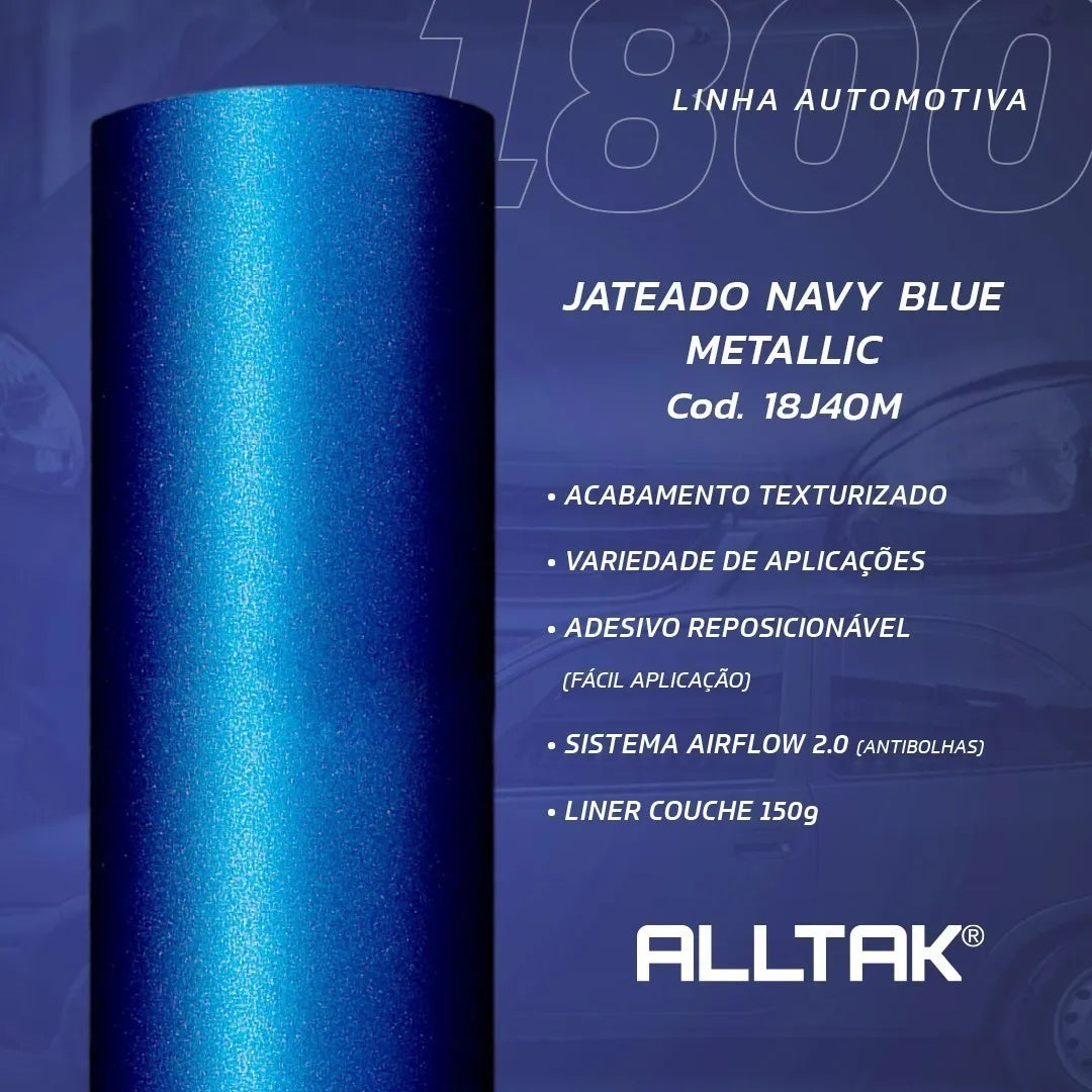 Adesivo Vinil Envelopamento Automotivo Jateado Azul Metallic Adesivo Vinil Envelopamento Automotivo Jateado Azul Metallic