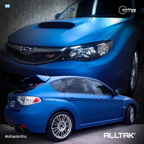 Adesivo Vinil Envelopamento Automotivo Jateado Azul Metallic Adesivo Vinil Envelopamento Automotivo Jateado Azul Metallic