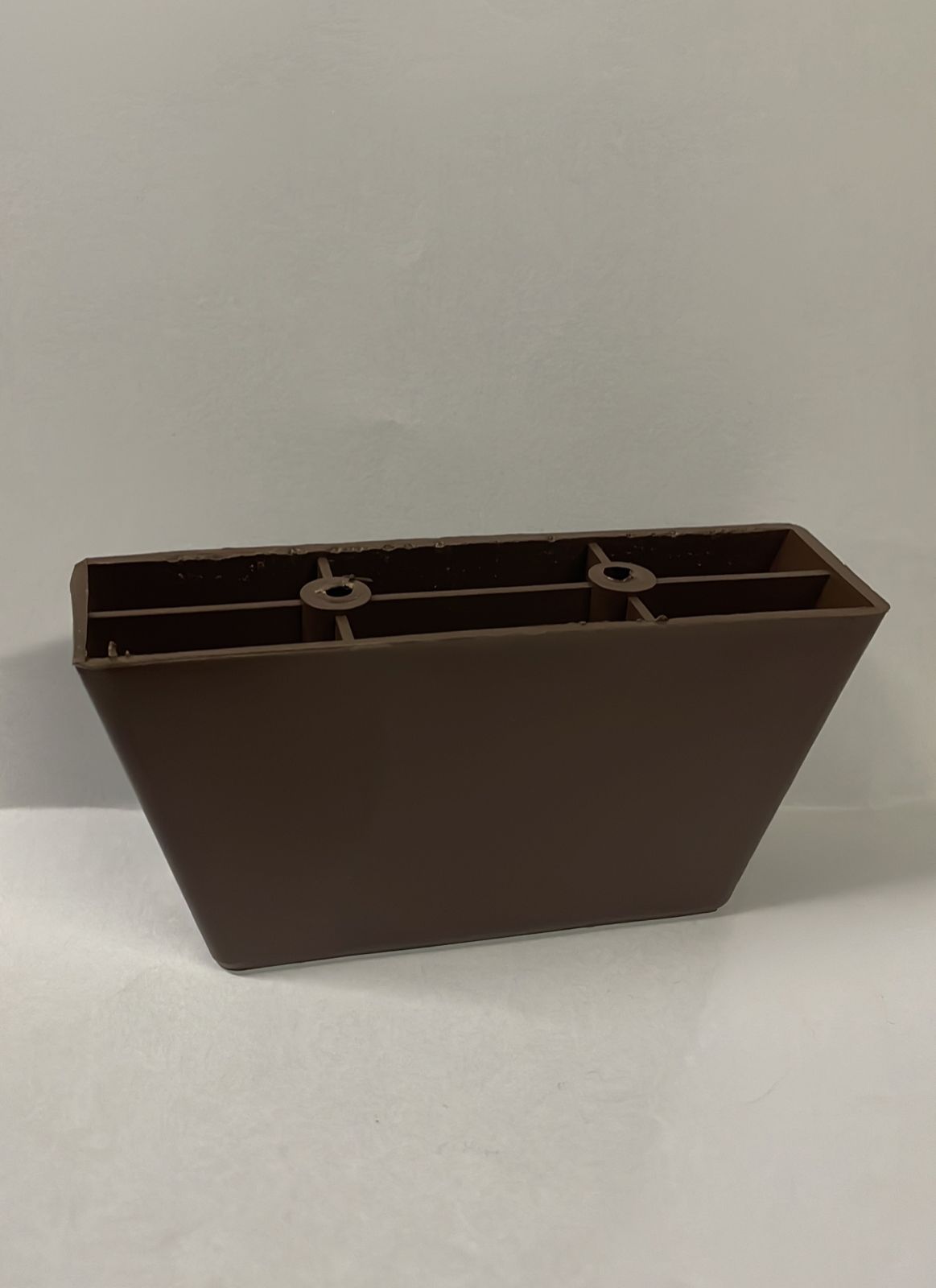 PÉ APOIO DE PVC 5CM IMBUIA PÉ APOIO DE PVC 5CM IMBUIA