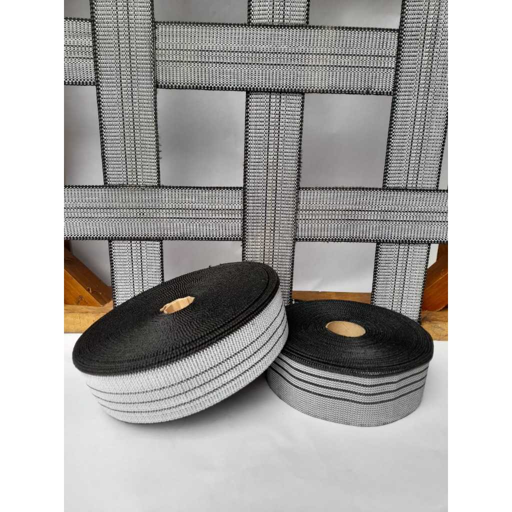 Percinta Elástica Sofás Cadeiras 5cm largura preta Percinta Elástica Sofás Cadeiras 5cm largura preta