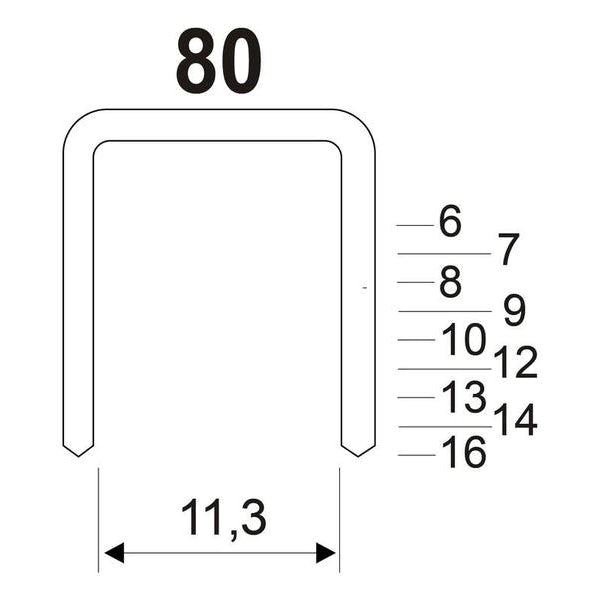GRAMPO 80/06 10.560 GRAMPOS GRAMPO 80/06 10.560 GRAMPOS
