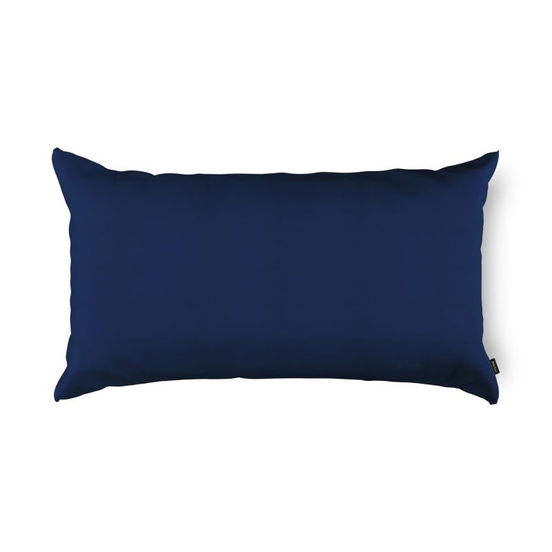 Capa Almofada Silk Home Azul Liso 28x48cm 300219 Capa Almofada Silk Home Azul Liso 28x48cm 300219