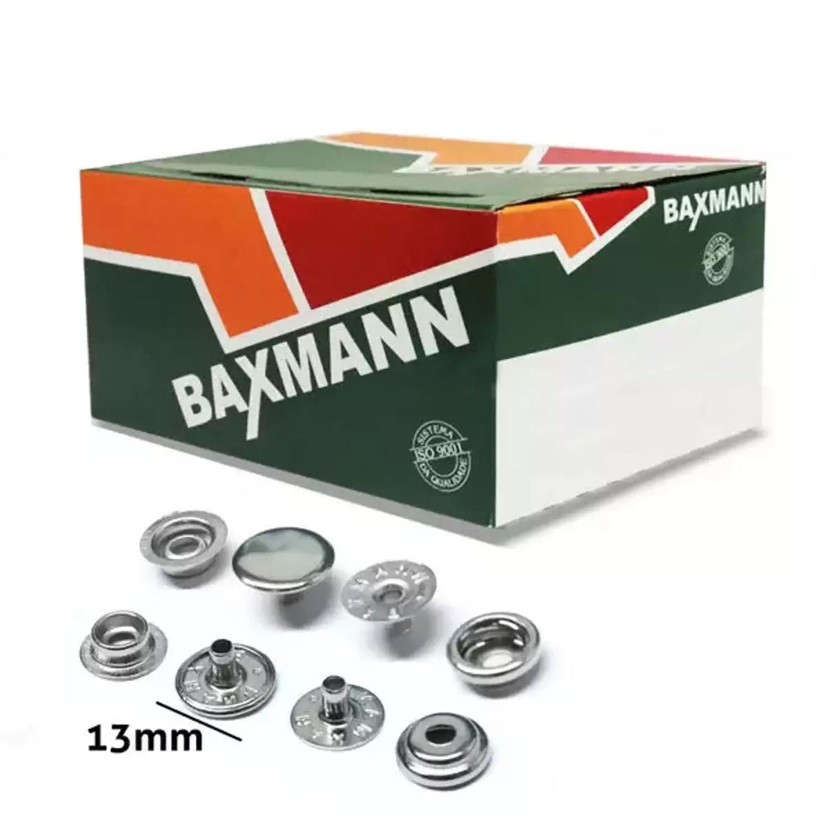 Botão Pressão 80 - Baxmann 200 unidades