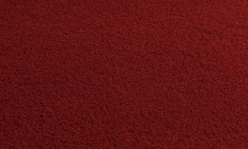 CARPETE COM RESINA VERMELHO
