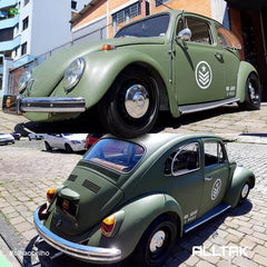Adesivo Vinil Envelopamento Automotivo Jateado Verde Militar