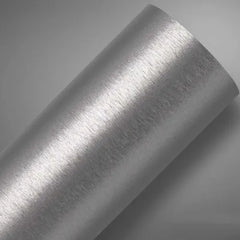 Adesivo Aço Escovado Inox Geladeira Móveis Prata - 1m X 1m