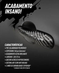 Envelopamento Vinil Fibra De Carbono 5d Brilho 1m X 1,38m