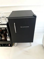 Adesivo Color Alltak Envelopamento Moveis Geladeira 1m X 1m Preto Fosco