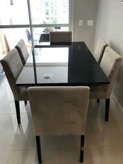 Adesivo Color Alltak Envelopamento Moveis Geladeira 1m X 1m Preto Brilho