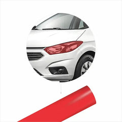 Pelicula Klear Gloss Alltak Lanterna/farol (1m X 46cm) Vermelho
