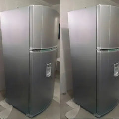 Adesivo Color Alltak Envelopamento Moveis Geladeira 1m X 1m Prateado