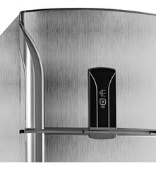 Adesivo Aço Escovado Inox Geladeira Móveis Prata - 1m X 1m