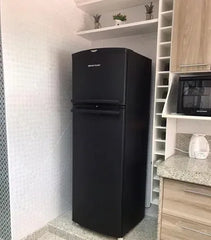 Adesivo Color Alltak Envelopamento Moveis Geladeira 1m X 1m Preto Fosco