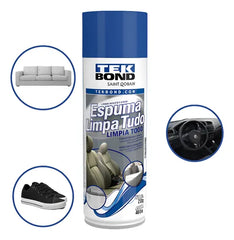 Espuma Spray Aerossol Limpa Tudo Estofados 400ml Tek Bond