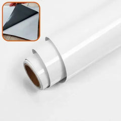 Adesivo Branco Blackout Para Janela Bloqueia Luz 1m X 1,22m