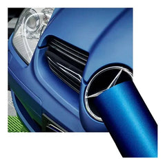 Adesivo Vinil Envelopamento Automotivo Jateado Azul Metallic