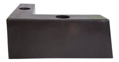 PÉ DE PVC CANTONEIRA 5CM IMBUIA