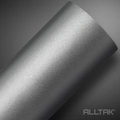 Adesivo Vinil Envelopamento Automotivo Jateado Silver Metallic