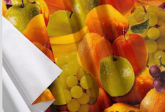 Toalha plástico de mesa térmica - Mix de Frutas