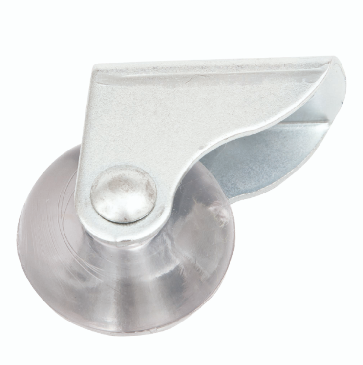 Rodízio 3.8 cm PVC Cristal
