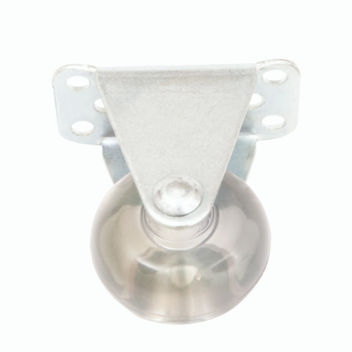 Rodízio 5 cm PVC Cristal